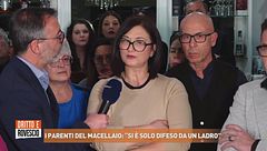 I parenti del macellaio: "Si è solo difeso da un ladro"