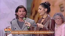 In studio: "Io pestato a sangue da un gruppo di immigrati"