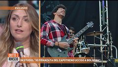 In studio in esclusivo la fidanzata del capotreno ucciso a Bologna