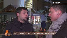 Crans-Montana, le parole di Luca: "Ho perso 5 amici nel locale"