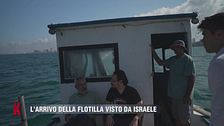 L'arrivo della Flotilla visto da Israele