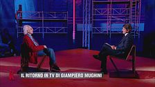 Il ritorno in tv di Giampiero Mughini