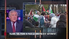 Antonio Tajani, la Sinistra e il piano di pace