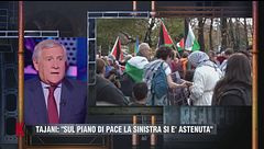 Antonio Tajani, la Sinistra e il piano di pace