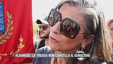 Albanese: "La tregua non cancellla il genocidio"