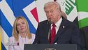 I complimenti di Trump a Giorgia Meloni