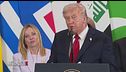 I complimenti di Trump a Giorgia Meloni