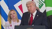 I complimenti di Trump a Giorgia Meloni