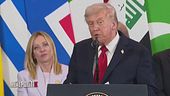 I complimenti di Trump a Giorgia Meloni
