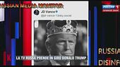 La tv russa prende in giro Donald Trump