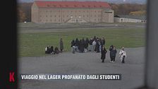 Viaggio nel lager profanato dagli studenti