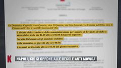 Napoli, chi si oppone alle regole anti movida