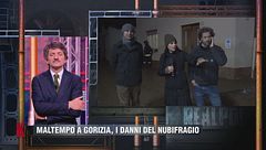 Maltempo a Gorizia, i danni del nubifragio