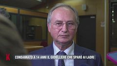 Mario Roggero, condannato a 14 anni il gioielliere che sparò ai ladri