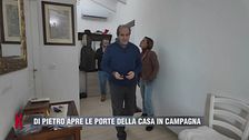 Di Pietro apre le porte della casa in campagna