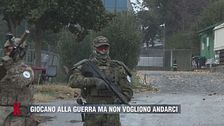 Giocano alla guerra ma non vogliono andarci