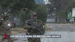 Giocano alla guerra ma non vogliono andarci