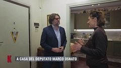 A casa del deputato Marco Osnato