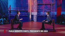 L'intervista a Giuseppe Conte