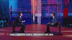 L'intervista a Giuseppe Conte