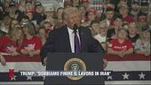 Trump: "Dobbiamo finire il lavoro in Iran"