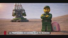 La propaganda di guerra al tv iraniana