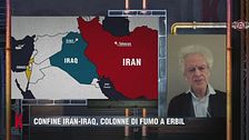 Confine Iran-Iraq, colonne di fumo a Erbil