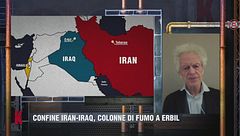 Confine Iran-Iraq, colonne di fumo a Erbil