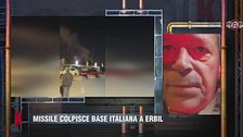 Missile colpisce base italiana a Erbil
