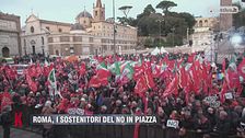 Roma, i sostenitori del NO in piazza