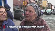 Il sud senza reddito di cittadinanza vota NO al Referendum