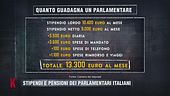 Stipendi e pensioni dei parlamentari italiani