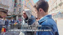 Il sud contro Meloni perchè ha abolito il reddito?