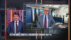 Ultima ora: finito l'incontro Trump - Rutte