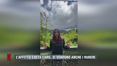 L'affitto costa caro, vendono anche i ruderi