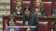 Finisce l'idillio tra Meloni e Trump: le parole di Elly Schlein