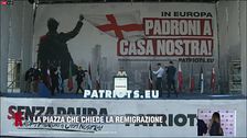La piazza che chiede la remigrazione