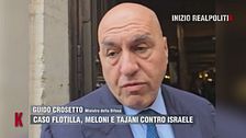 Crosetto: "Ben Gvir si dovrebbe vergognare. Noi non catturiamo nessuno in acque internazionali"