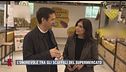 L'Onorevole Alessandro Cattaneo tra gli scaffali del supermercato