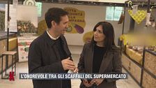 L'Onorevole Alessandro Cattaneo tra gli scaffali del supermercato
