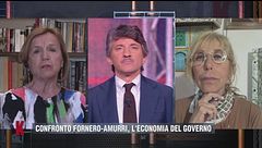 Confronto Elsa Fornero - Sandra Amurri: l'economia del governo