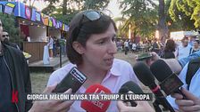 Giorgia Meloni divisa tra Trump e l'Europa