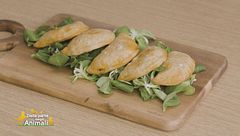 Empanadas con ripieno di funghi e peperoni