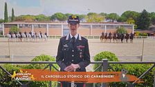 Il carosello storico dei carabinieri