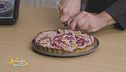 Crostata salata con cannellini e noci