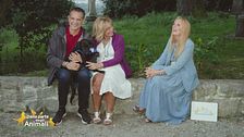 Oscar con la sua nuova famiglia