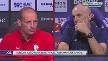 Allegri: "Leão farà bene" - Pioli: "Abbiamo idee chiare"