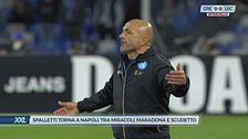 Spalletti torna a Napoli: "Applausi fino alle 20.45 e poi... 60.000 fischi!"