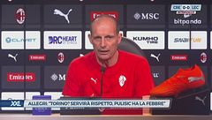 Allegri: "Torino? Servirà rispetto, Pulisic ha la febbre"