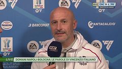 Italiano: "Finale storica per Bologna, Napoli grande squadra"